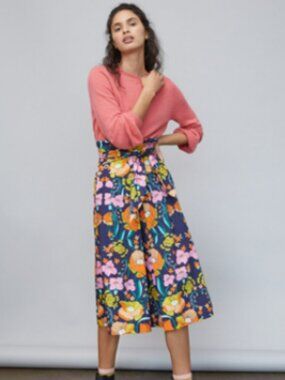 Corey Lynn Calter Kyla Paperbag Midi Skirt